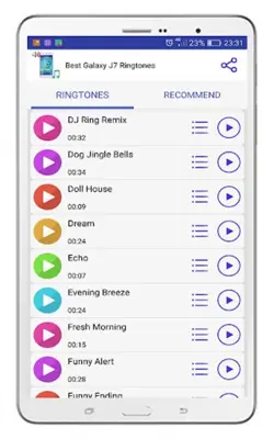 J7 Ringtones and Wallpapers android App screenshot 1